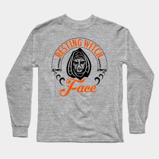 Resting Witch Face Long Sleeve T-Shirt